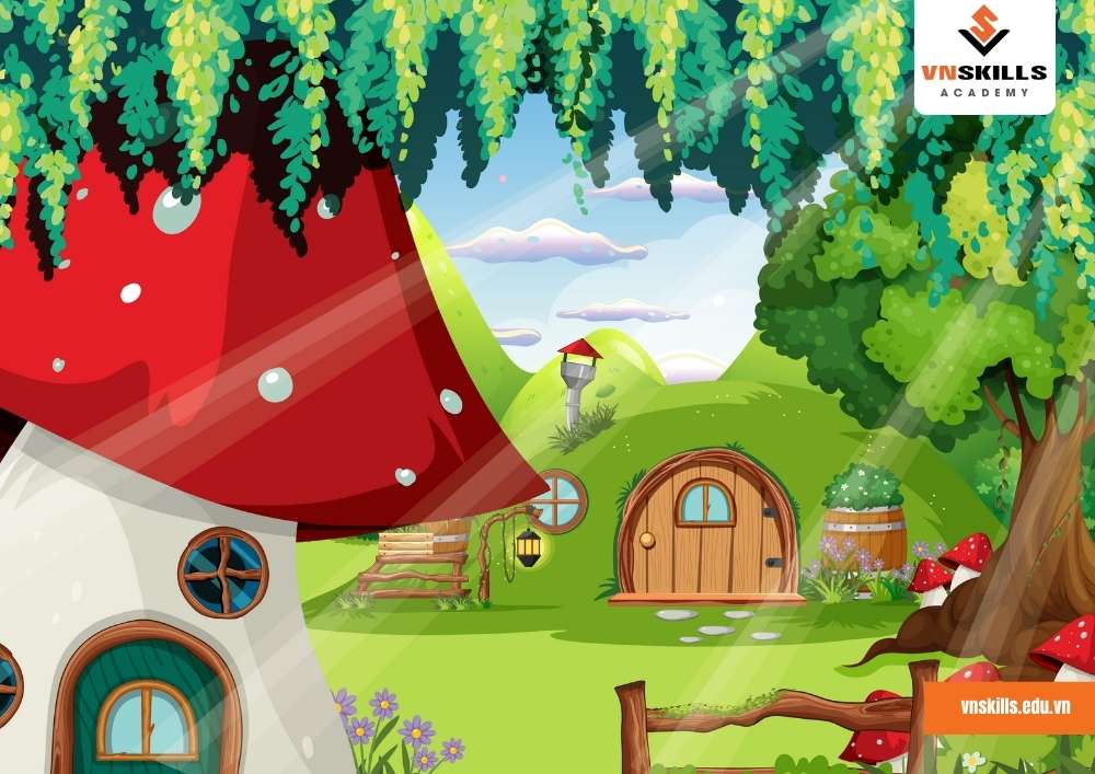 Background Đồ án bảo vệ- Phim ngắn Magic Ball- Thiết kế đồ họa 3D chuyên nghiệp